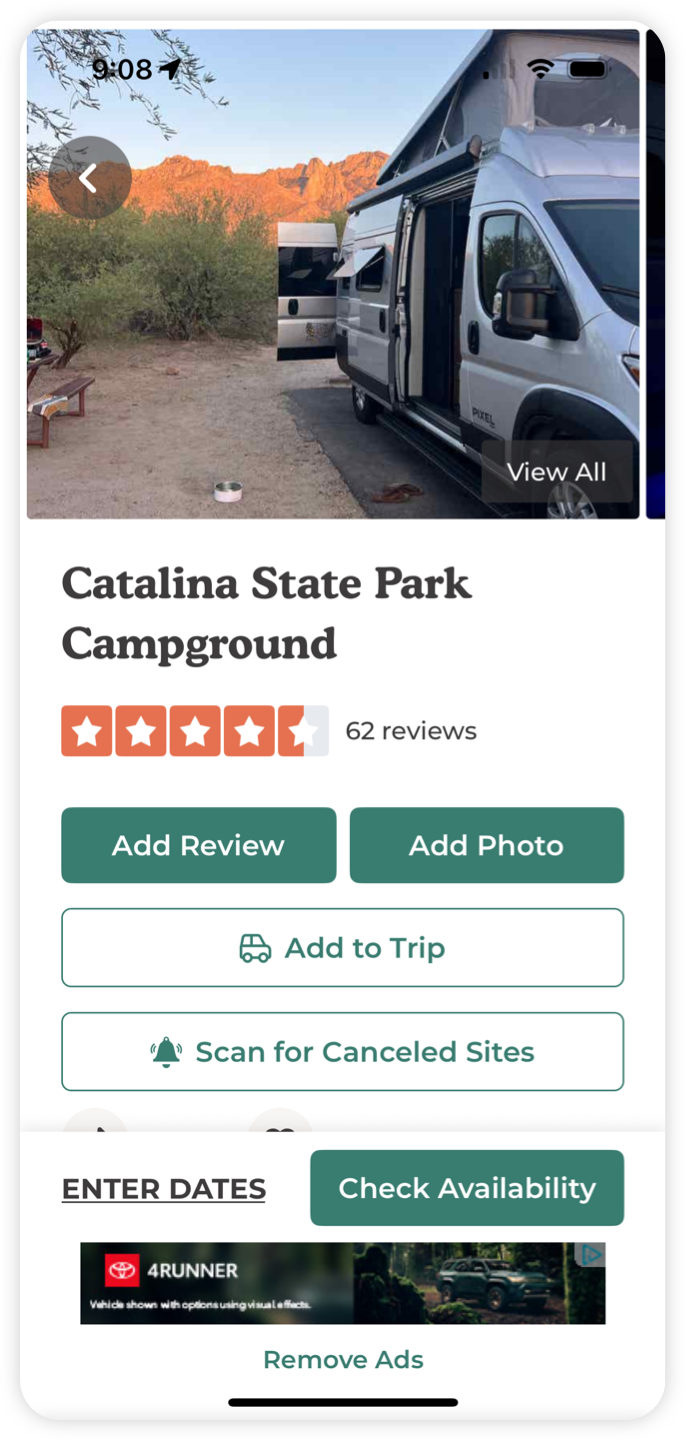 The Dyrt Campground V2